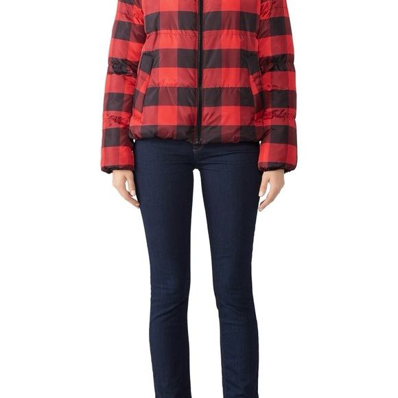 Kendall & Kylie plaid puffer coat - Picture 2 of 8